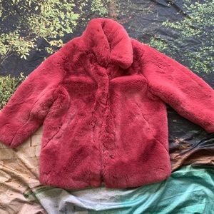 FAUX FUR COAT